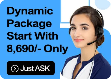Dynamic popular package start with 8690/- only