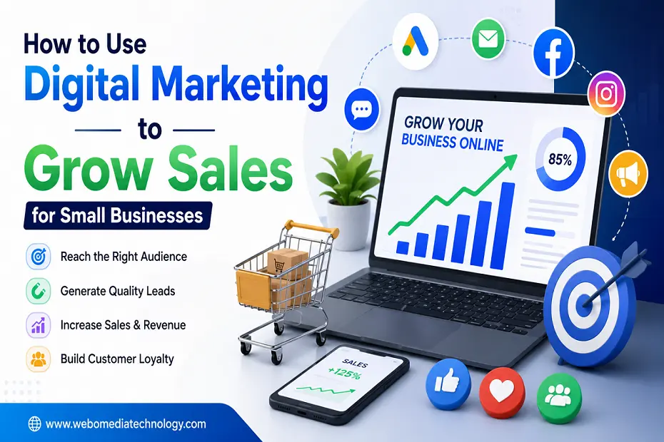How to Use Digital Marketing to Grow Sales for Small Businesses