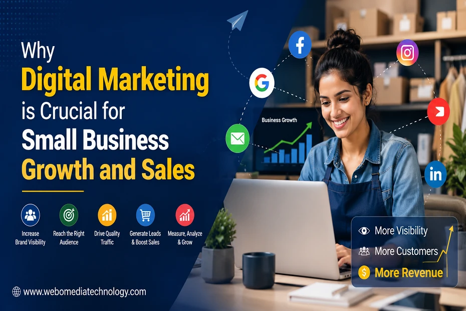 Why Digital Marketing is Crucial for Small Business Growth and Sales
