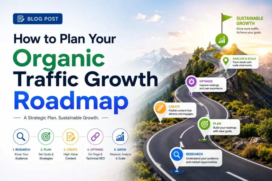 organic traffic growth roadmap