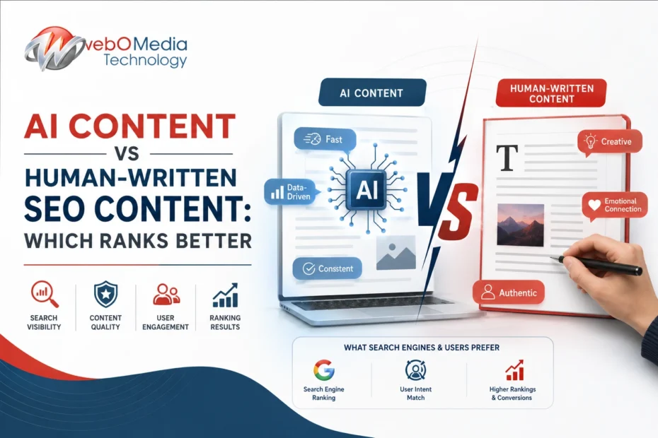 AI Content vs Human-Written SEO Content Which Is Better for Rankings and User Engagement