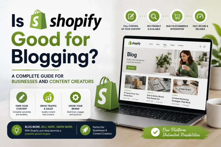 Is Shopify Good for Blogging? A Complete Guide for Businesses and Content Creators
