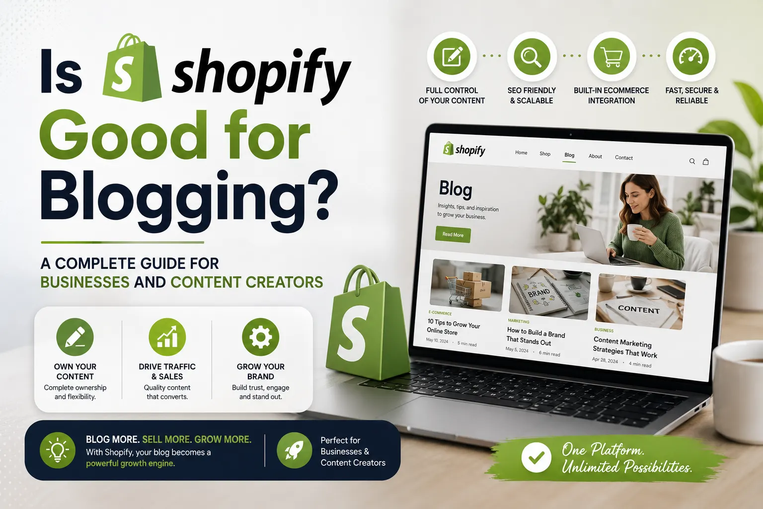 Is Shopify Good for Blogging? A Complete Guide for Businesses and Content Creators