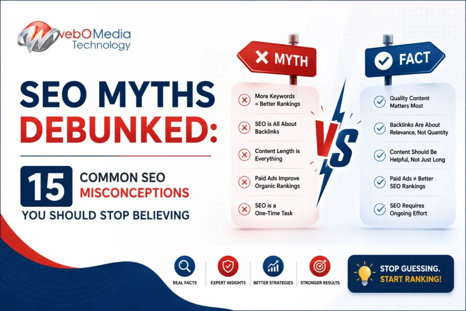 SEO Myths Debunked: 15 Common SEO Misconceptions You Should Stop Believing