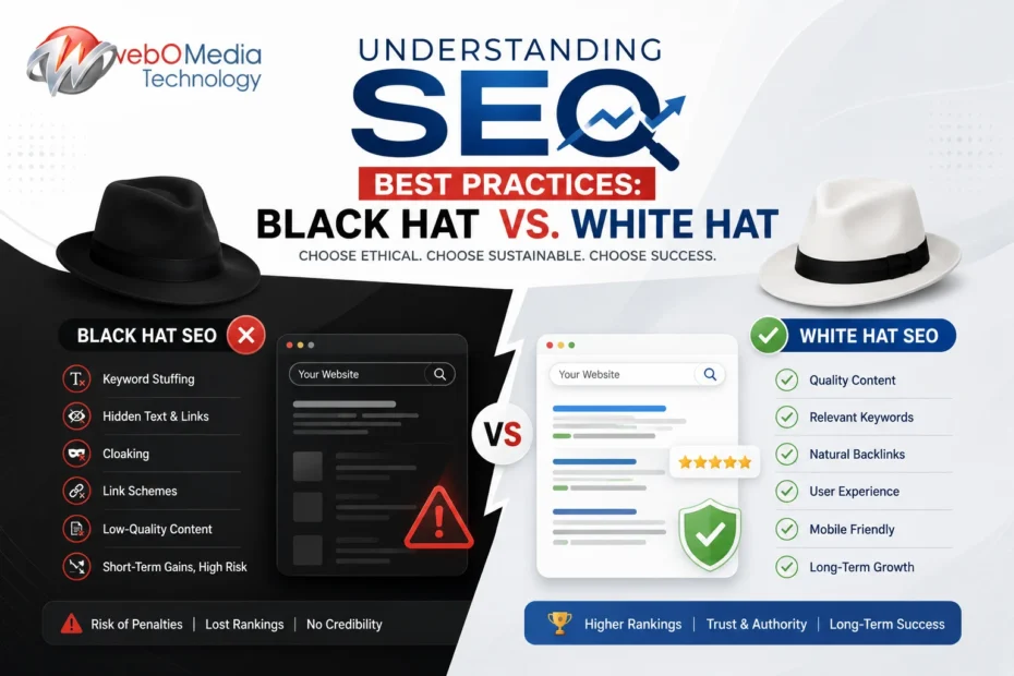 Understanding SEO Best Practices: Black Hat vs. White Hat SEO – A Complete Guide