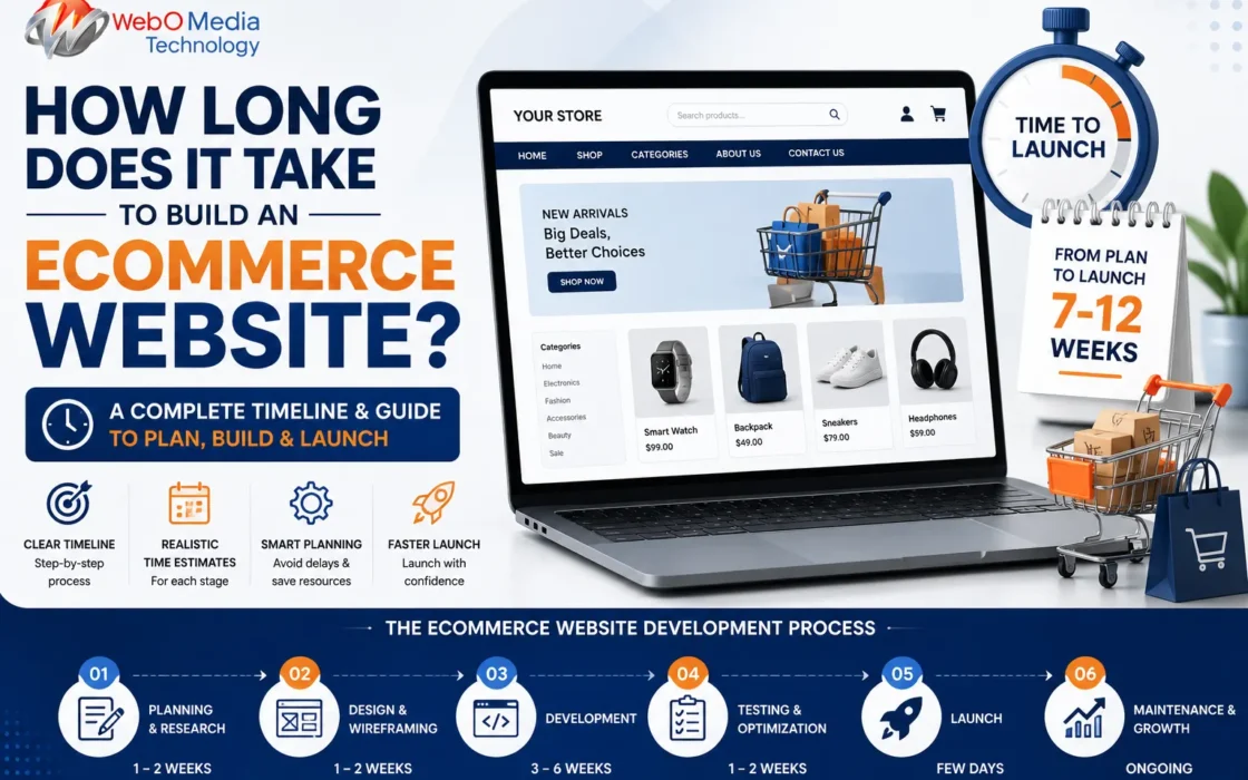 How Long Does It Take to Build an Ecommerce Website? A Complete Timeline from Planning to Launch