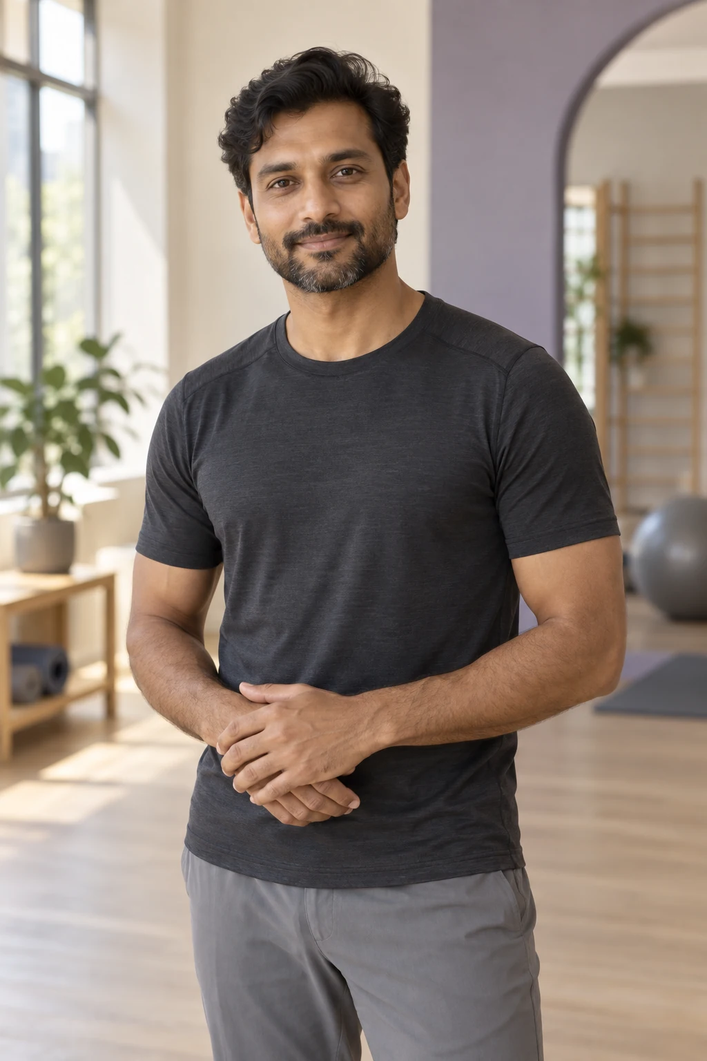 Portrait of Kabir Menon, a member of the illustrative FORM team