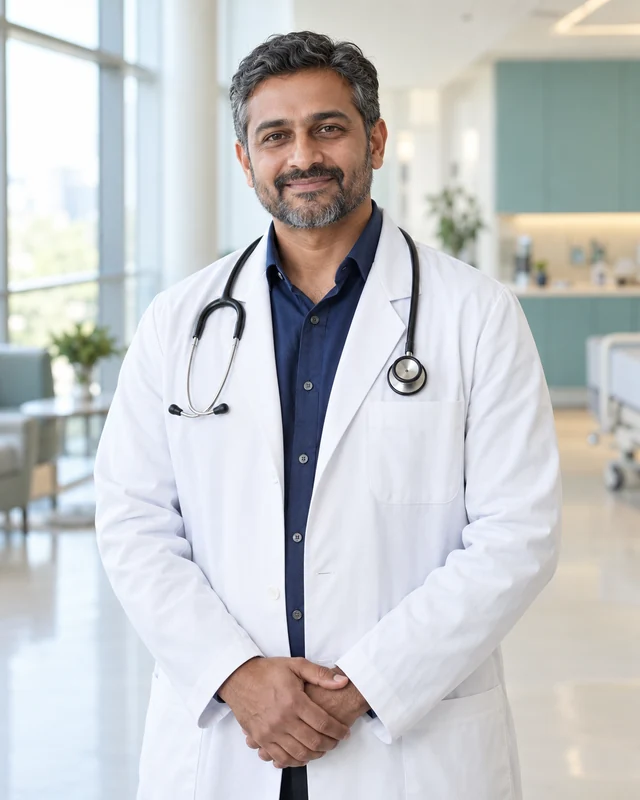 Portrait representing Dr. Arjun Rao, Cardiac sciences clinician
